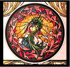 The Original Sea Serpent Window