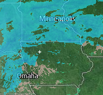 Storm, 2/22, 7 pm Radar View